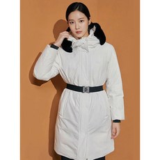 커터앤벅 여성 프리미엄 헤리티지 다운코트 WH