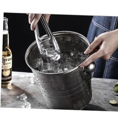 얼음통 홈파티용 아이스 버킷 냉장고 필수품 5-7L, 5L