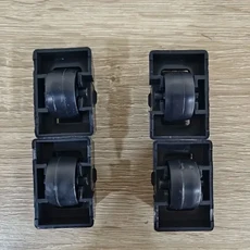 [폴딩 수납장] 옷 보관 상자 대용량 초대형 홈 옷장 이불 플라스틱 의류 접이식 캐비닛, [22] Wheel