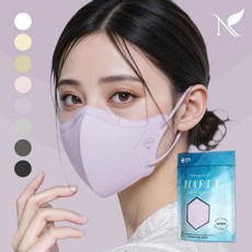 다이아핏 KF80 새부리형 국내생산 마스크 파우치형, [파우치형] KF80 중형 웜퍼플, 1개, 50개입