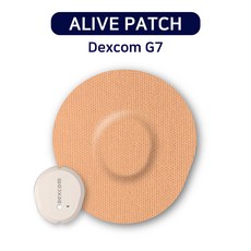 얼라이브패치 덱스콤 G7 고정용 패치 베이지 무점착, 1세트, 20매입