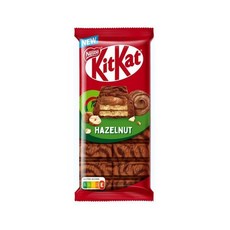 유럽판 킷캣 네슬레 Kitkat 빅사이즈 대용량 헤이즐넛 초콜릿바 99g, 1개