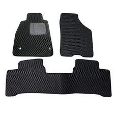 裕隆 TIIDA C11 專用汽車腳踏墊，耐磨防滑，易於清潔，提升車內質感, 詳見包裝