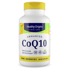 Healthy Origins 增強型輔酶Q10素食膠囊 100mg, 1個, 150片