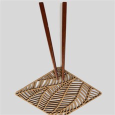 나무옻칠 어린이젓가락 나무저분