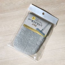 극세사 청소 걸레 11cmx33.5cm 다용도 흡착 교체용 찍찍이 청소 걸레 밀대 초극세사 다시 쓰는