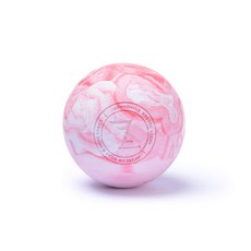 ANTIFLOW 마사지볼 땅콩볼 지압볼 발바닥 스트레칭 천연고무, 핑크, 1개
