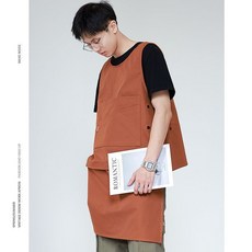 MAKE NOISE 無袖圍裙 潑水罩衣 廚房工作服