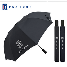 PGA 2단 자동 골프 우산 동호회 대회 기업 판촉물 기념품 선물, 네이비, 1개