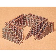 타미야 1/35 벽돌세트 35028, 1개