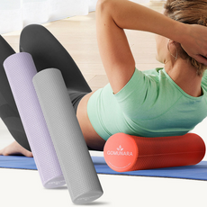 푹신한 돌기형 폼플러 폼블러 허리폼롤러 반폼롤러 미니 45cm, 1개, 미니폼롤러 45cm 미스틱코랄