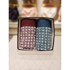 트라이엄프 남자팬티 2종세트부드럽고 신축성 좋은 나일론 풀달 기하학 드로즈 TDMDR714 WN GR 2439260