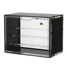 透明手辦 多層防塵模型收納盒 玩具收藏, 1個