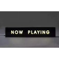 촬영 LED 조명 네온 스튜디오 ONAIR 장식 녹음 표지판, 40x10cm USB형 + 무선 리모컨