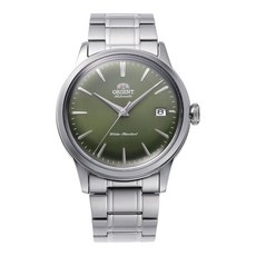 Orient Bambino 버전 7 38mm 오토매틱 드레스 시계 포레스트 그린 모델: RA-AC0M09E30B