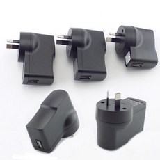 레고호환 라이트 블록 라이트브릭호주 AU 플 어댑터 USB 벽 충전기 전원 공급 장치 여행용 AC 어댑터 충전, 01 5v, 02 1A