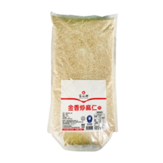 富味鄉 金香炒麻仁 嚴選白芝麻 香脆可口 料理百搭 3公斤, 3kg, 1包