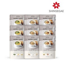 [LIVE] 베키아에누보 포테이토크림스프3+브로콜리치즈스프3+머쉬룸크림스프3 총 9봉, 9개, 180g