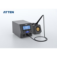 ATTEN安泰信 ST-9003D 智能物聯網高頻數顯電焊台 大於90W 防靜電 通訊 焊槍 調溫 500度 110V, 1個, 原廠ST-9003D智能電焊台≥90W