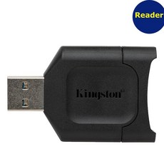 KINGSTON 創見 MLP USB 3.2 讀卡機 SD SDHC SDXC, 1個