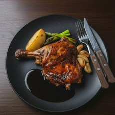 건강루틴 토마호크 닭다리살 스테이크 고단백 식단(플러스), 200g, 1