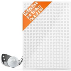 골프 클럽 및 골프공 화이트 반사 도트 스티커 향상된 고속 카메라 감지 및 시뮬레이터를 위한 3M 내후성 데칼 0.6cm1/4인치 사이즈 546개 팩 361760, 골프 클럽 및 골프공, 화이트 반사 도트 스티커, 향상