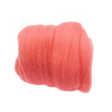 HAIMINGJUN 바늘 펠트 공예 인형 만들기를 위한 수제 10g 양모 재료 로빙 섬유, 11x8cm, 핑크 2
