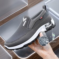 1+1 소프트솔 신발 남성화 슬립온 미끄럼 방지 소프트 밑창 남성 신발
