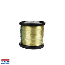 포비월드 포비 와이어 공예철사 대용량 두께 1.0mm x 240M 노랑, 단품