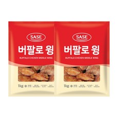 사세 버팔로윙, 2개, 1kg