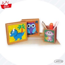 [뿔 세개 공룡] 트리케라톱스 모래 액자 꼬메빔보 no.120 쥬라기 픽앤코501