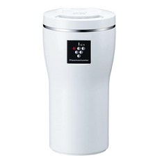 SHARP 플라스마 클러스터 이온 발생기 차량용 고농도 플라즈마 클러스터 25000 탑재 (약 3.6m3) 카 어댑터 대응 타입 화이트계열 IG-BC15-W