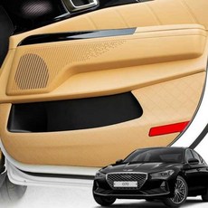 제네시스G70 도어커버 가죽 기스방지몰딩buy8+9HyJ