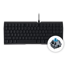 CHERRY 체리 키보드 MX BOARD 3.0S TKL 기계식 유선 텐키리스 게이밍 키보드 (4종 축 선택) / 공식 판매점, 청축, G80-3876-청축, 블랙