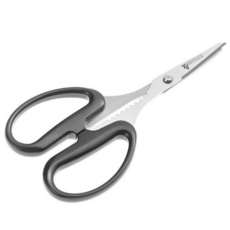 키첸 만능 게 가위, 블랙, 12개