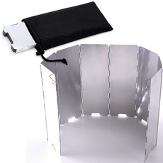 바람막이 버너 알루미늄 휴대용 캠핑조리도구 접이식