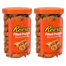[1+1]리세스 피넛버터 필링 프레첼 너겟 510g REESE'S FILLED PRETZELS WITH PEANUT BUTTER FILLING