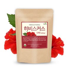 보탬 히비스커스 삼각 티백차, 1.2g, 100개입, 4개