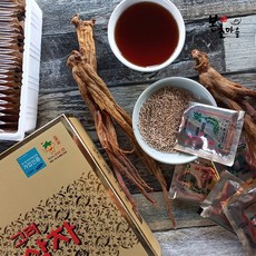 [본초마을] 홍삼차 고려홍삼차 고려홍삼 홍삼가루 홍삼정 건삼 진생차 홍삼, 3g, 100개입, 1개