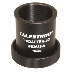117756 CelestrON 온 T-어댑터 블랙 SCT 5 6 8 9.25 11 14용 (93633-A), 117756 CelestrON 온 T-어댑터 블랙 SC