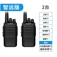 BAOFENG 雙頻無線對講機，清晰通話，輕巧易攜，多頻道選擇, 【2台】智遠版