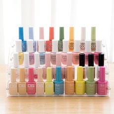 ZioBiz 美甲收納盒 4層, 單一顏色, 1個