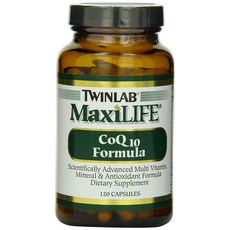 TWINLAB 輔酶Q10配方膠囊, 120顆, 1罐
