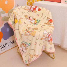 낮잠 담요 양배추 팬케이크 여름 에어컨 커버 사무실 싱글 편안한, 04 100x100cm, 01 vegetable