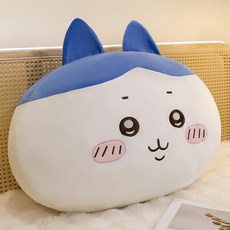 먼작귀 대두 치이카와 하치와레 우사치 얼굴 쿠션 사무실 의자 등받이 베개