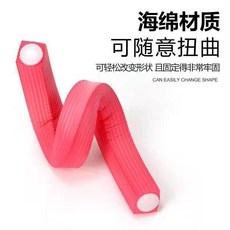 第2款 理髮店用品大全方形萬能槓魔力鷗燙髮槓海綿槓大髮棒隔離捲海綿燙, 1個, 方形魔術槓3號1.4cm1根 樣品