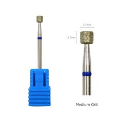HYTOOS 러시아 다이아몬드 네일 큐티클 배럴 드릴 업체 비트 매니큐어 액세서리 7MM 전기 7X3 공급, [01] M