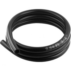 차량용 9.84피트 히터 호스 실리콘 유연 라디에이터 공기/물 전달 경로용 직선형 차량 냉각수 액세서리 작동 압력 60PSI 5/8인치 해외 직배송, 3/4''