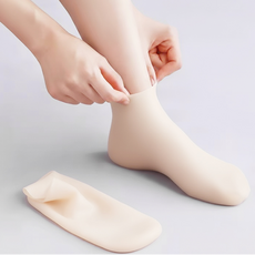 수분막 실리콘 보습양말 / 각질케어 굳은살 발뒤꿈치 풋케어 발보습 건조한발 발팩양말, 1개