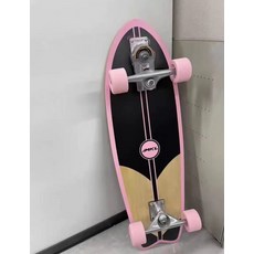 32吋專業免蹬陸地衝浪板滑板轉向橋刷街練習板, 如圖所示, 1個